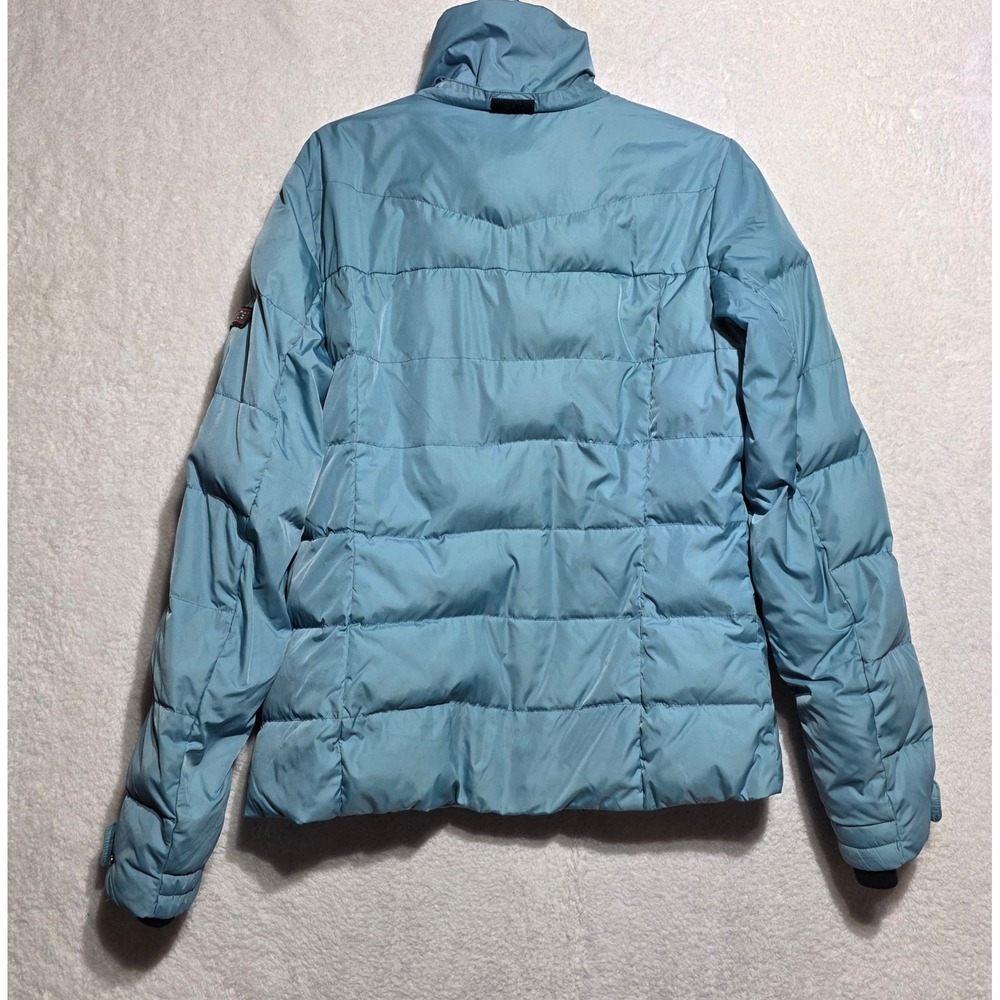 Bogner Fire + Ice Women's Blue Down Puffer Ski Jacket Size 6 Small - Picture 2 of 16